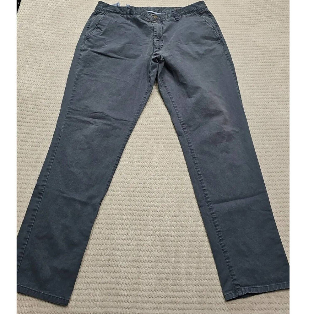Bonobos Pants Mens 38 X 34 Blue Athletic Fit Chino Casual Office